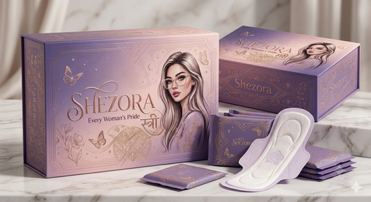 Shezora Soft Comfort Cotton Regular size pads - Super Saver Pack 275mm
